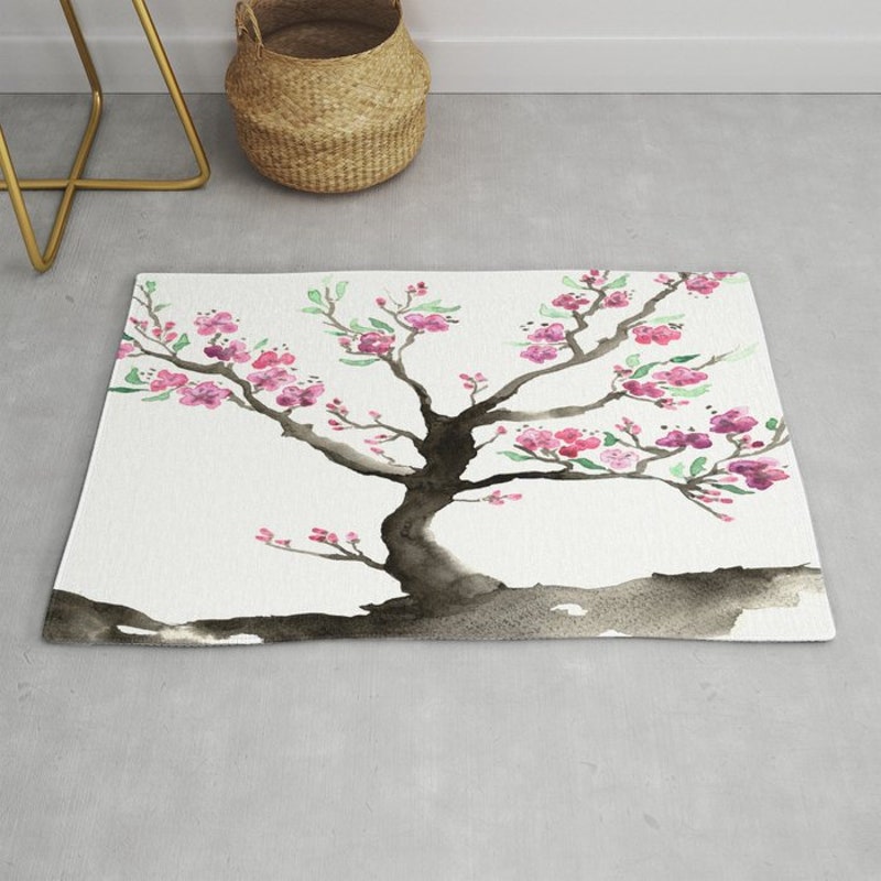 Sakura Rug Sakura Carpet - Etsy