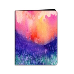 Lupin Valley iPad Folio Case - Landscape Painting - Designer Device Cover