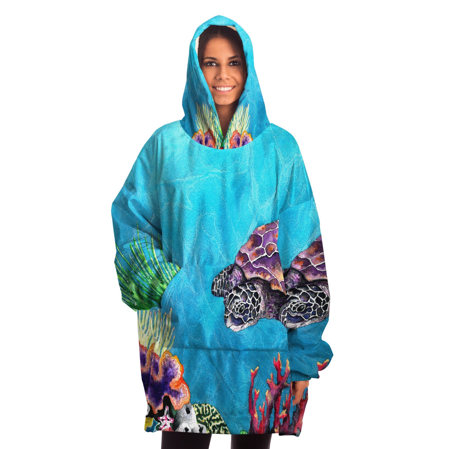 Body Blanket With Hood atelieryuwa.ciao.jp