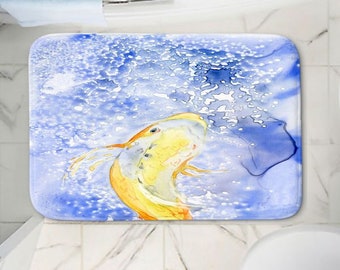 Koi Fish Bath Mat - Japanese Carp - Microfibre Bathroom Rug