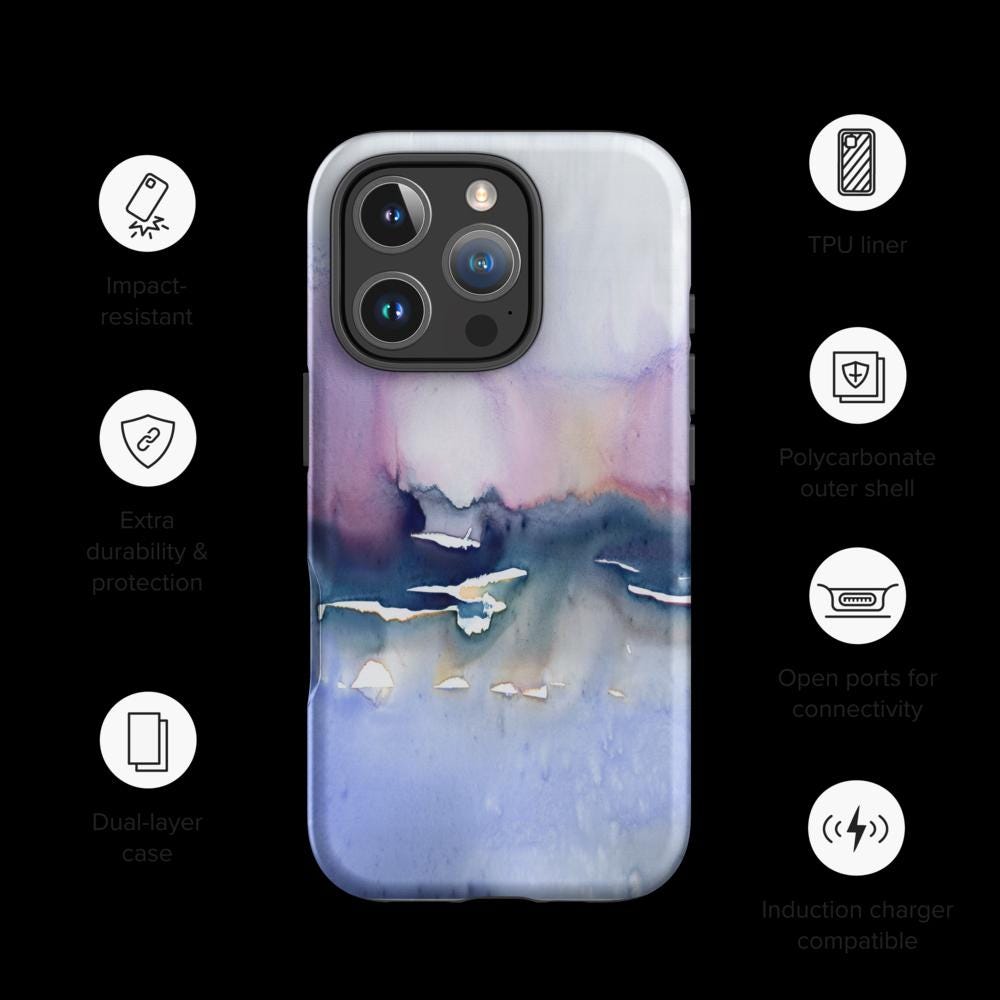 Peacock Phone Case - Peacock Feather Watercolor Painting