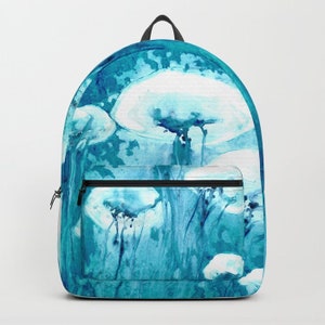 Jellyfish Backpack - Bookbag - Travel or Back to School Lifestyle Accessory