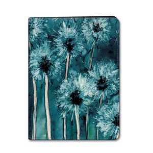 Floral iPad Folio Case - Dandelion Wishes - iPad Mini iPad Air Designer Device Cover
