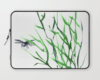 Artistic Macbook Pro Laptop Case - Dragonfly Fabric Laptop Sleeve