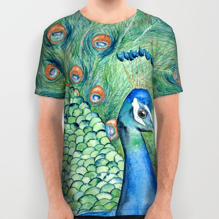 g.o.a peacock print t shirt y2k・グランジ il_fullxfull.797029848_2v0f.jpg