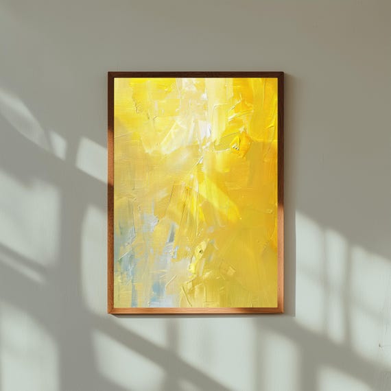 Expressionist Wall Art Print, Bold Colorful Abstract Poster, Modern Expressionism Home Decor, Large Abstract Art, Museum Quality Print