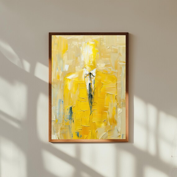 Expressionist Wall Art Print, Bold Colorful Abstract Poster, Modern Expressionism Home Decor, Large Abstract Art, Museum Quality Print