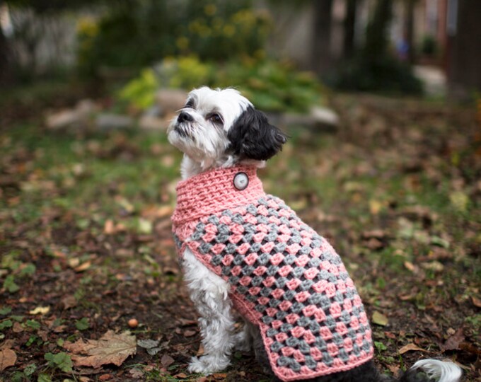 SMALL Wool Dog Sweater Etsy