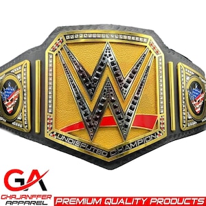 Custom World Heavyweight Wrestling Championship Belt – 4mm Brass Replica – WWE Style Belt for Fans, Events & Gifts