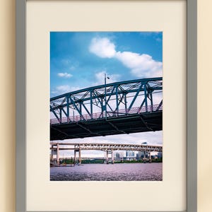 Portland Bridge in Layers - Color Photo Wall Digital Print Instant Download JPG - Modern Printable Art for Home or Office