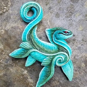 Sea Dragon Ornament Swamp Green