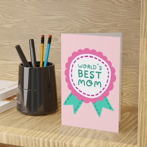 Wunderliche Muttertags-Grußkarten, Wertschätzung für Mama, süße Karten zum Geburtstag, 1 oder 10 Stück Set, Spaß und bunte Designs