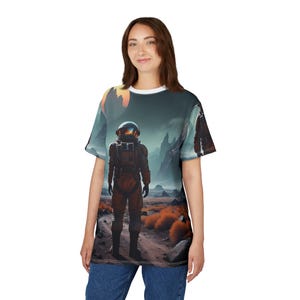 Cosmic Voyager Tee - Unisex Space Theme T-Shirt for Adventurers, Sci-Fi Lovers, Gift for Astronaut Fans, Casual Wear, Unique Graphic Tee