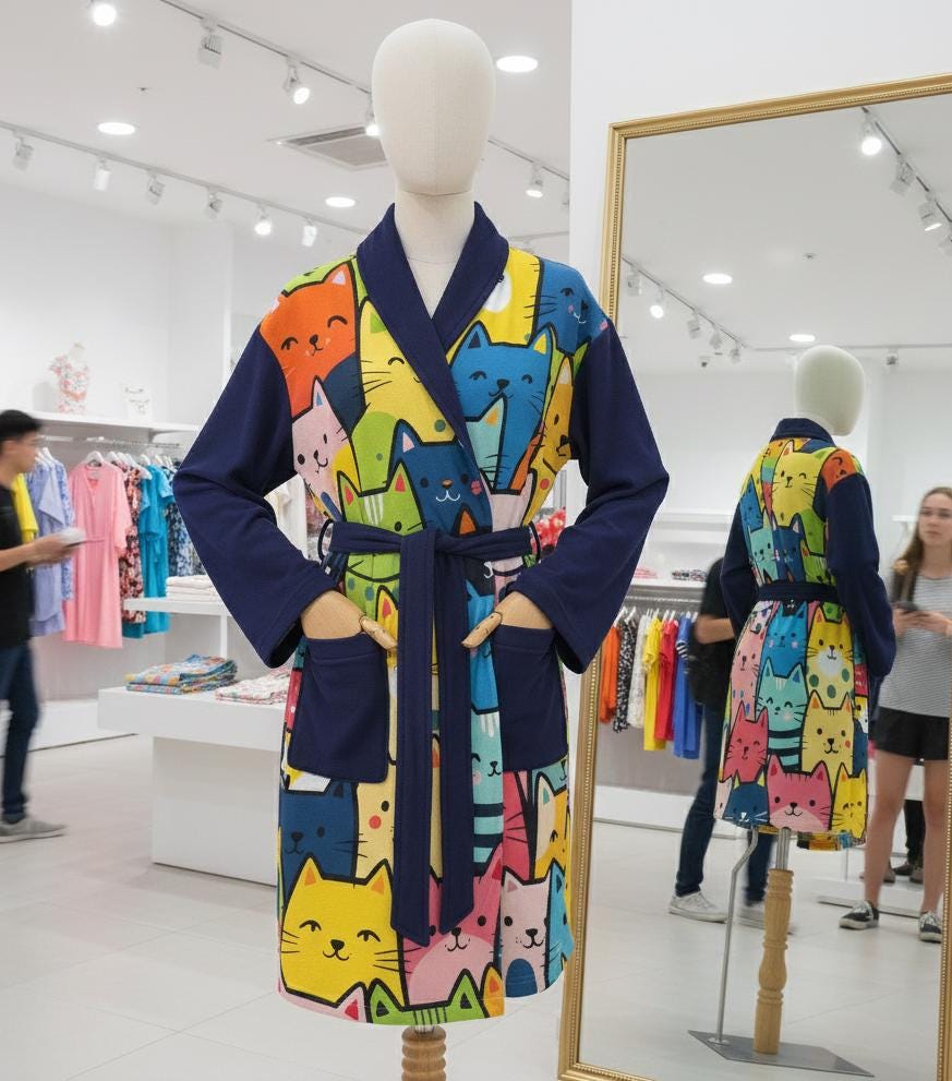 Peignoir Femme Satin Kimono Robe De Nuit Chambre Chem Court Mariée