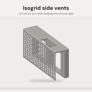 LSI 9305-24i Fan Shroud: Dual 40mm Noctua NF-A4x10 Cooling Duct for HBA Card, Homelab and Server image 4