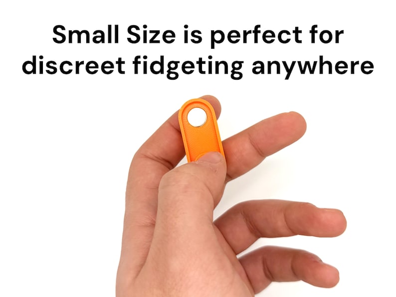 Magnetic Fidget Slider | Satisfying Snap Fidget Toy image 5