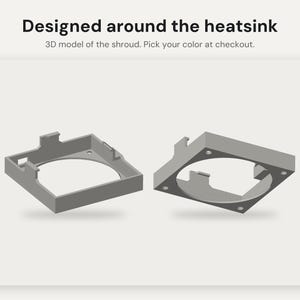 LSI 9300-16i Fan Shroud: 92mm Noctua NF-A9x14 Cooler Mount for HBA Card, Homelab and Server Cooling image 5