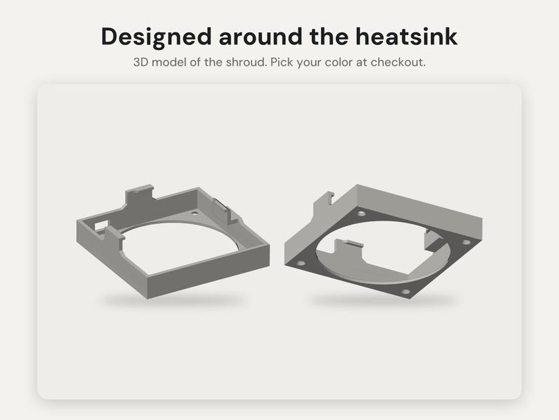 LSI 9300-16i Fan Shroud: 92mm Noctua NF-A9x14 Cooler Mount for HBA Card, Homelab and Server Cooling image 5