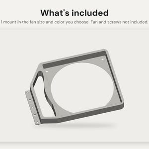 PCI Slot Fan Mount for 92, 120 or 140mm Fans: HBA and NIC Expansion Card Cooling image 8