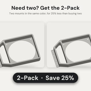 PCI Slot Fan Mount for 92, 120 or 140mm Fans: HBA and NIC Expansion Card Cooling, Single or 2-Pack image 2