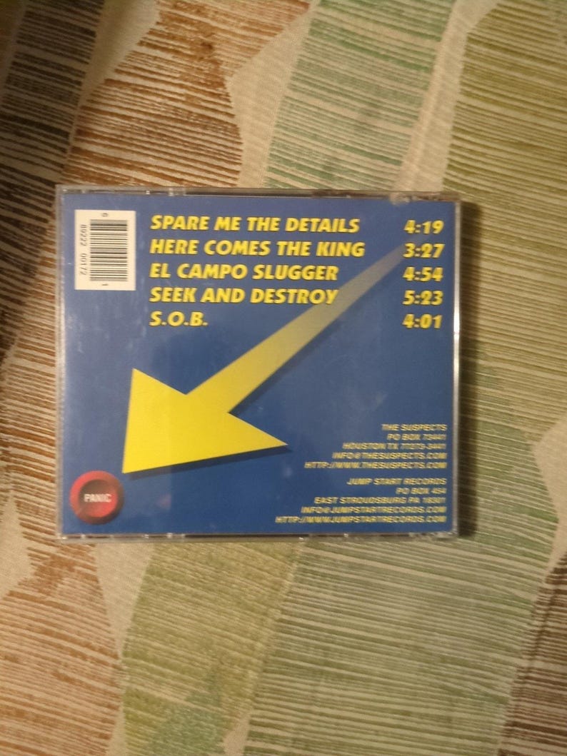 Botón de pánico de sospechosos (CD) imagen 2