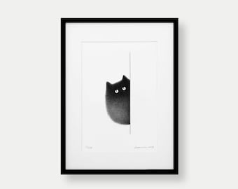 Kitty No.116 – A3 Limited Edition Print - Etsy