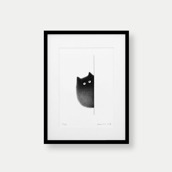 Kitty No.50 – A4 Limited Edition Print