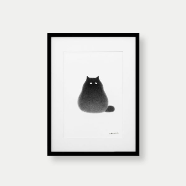 Kitty No.101 – A4 Open Edition Print