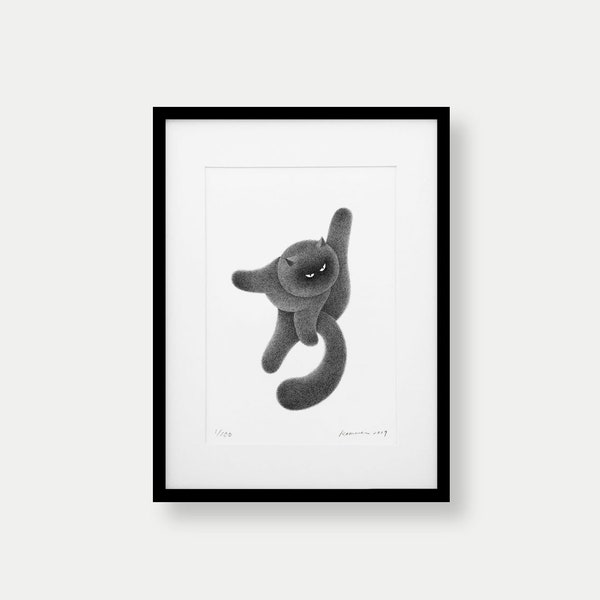 Kitty No.43 – A4 Limited Edition Print