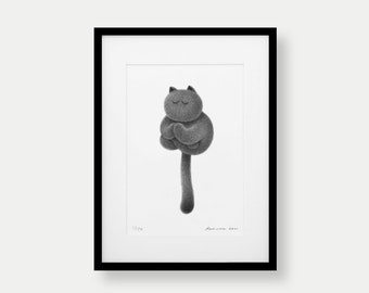 Kitty No.67 – A4 Limited Edition Print