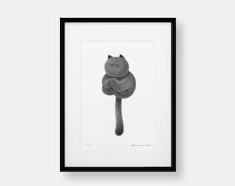 Kitty No.67 – A4 Limited Edition Print