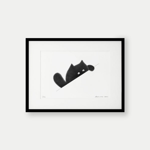 Kitty No.92 – A4 Limited Edition Print