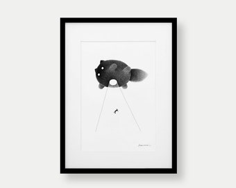 Kitty No.62 – A3 Open Edition Print