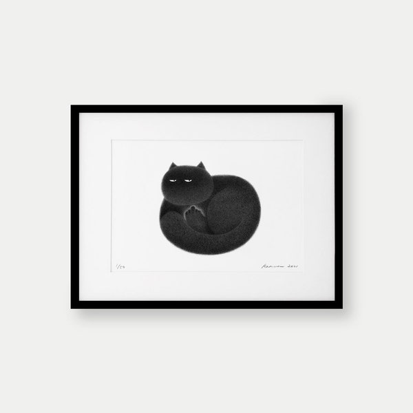 Kitty No.94 – A4 Limited Edition Print