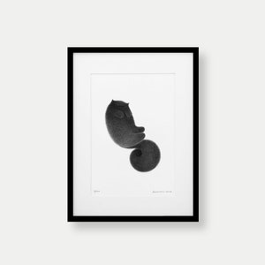 Kitty No.105 – A4 Limited Edition Print