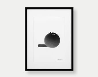 Kitty No.3 New – A4 Open Edition Print