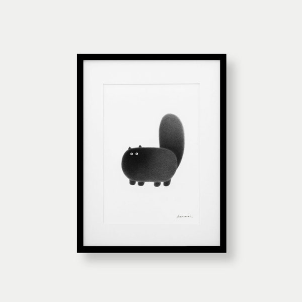 Kitty No.2 New – A3 Open Edition Print