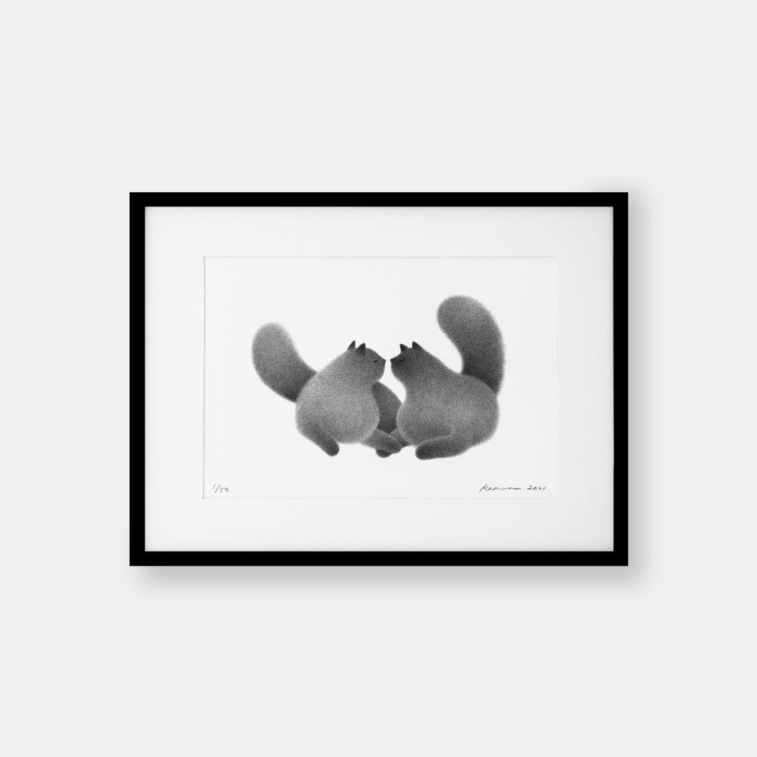 I Love You A4 Limited Edition Print - Etsy