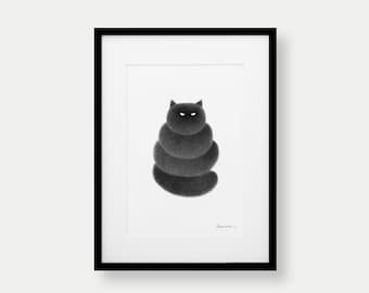 Kitty No.111 – A3 Open Edition Print