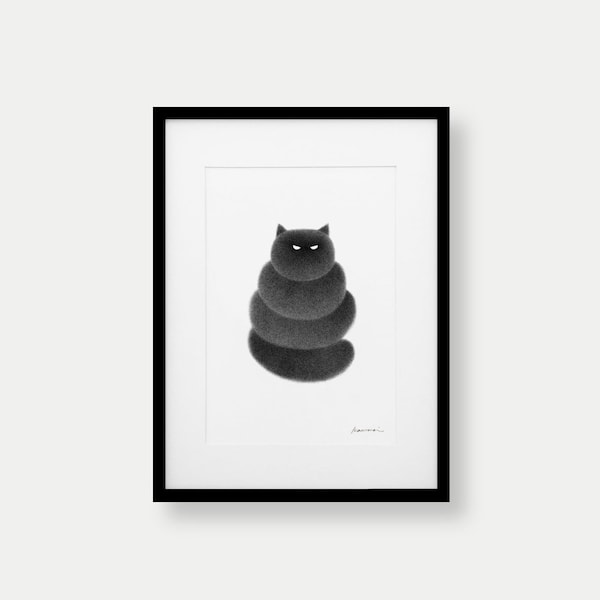 Kitty No.111 – A3 Open Edition Print