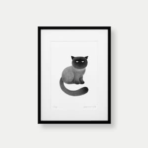 Kitty No.35 – A3 Limited Edition Print