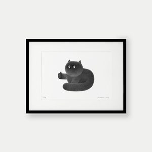 Kitty No.116 – A3 Limited Edition Print