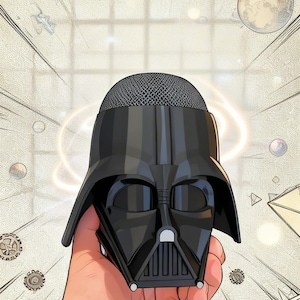 HomePod Miniスタンド（ダース・ベイダーヘルメット付き）｜ゲーマー向けデコレーション用スターウォーズベース｜世界中送料無料