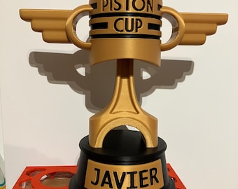 Trophée Piston Cup personnalisée - Etsy 日本