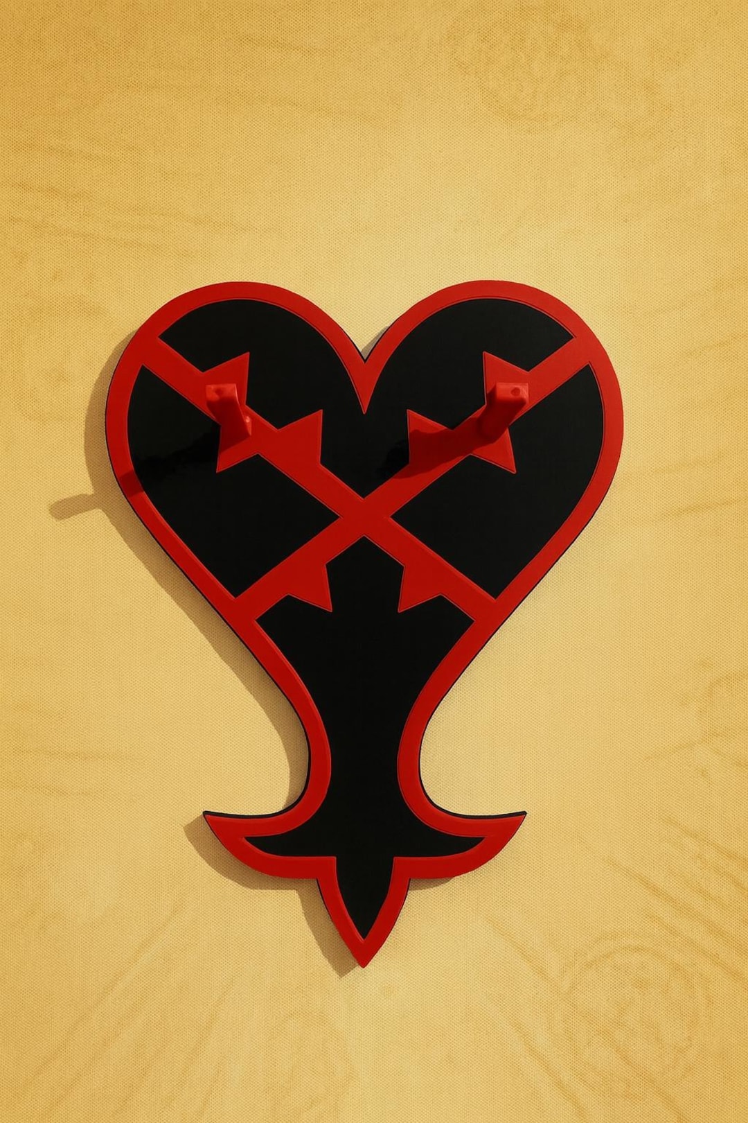 3D Printed Kingdom Hearts Heartless Keyblade Stand | Free Worldwide ...