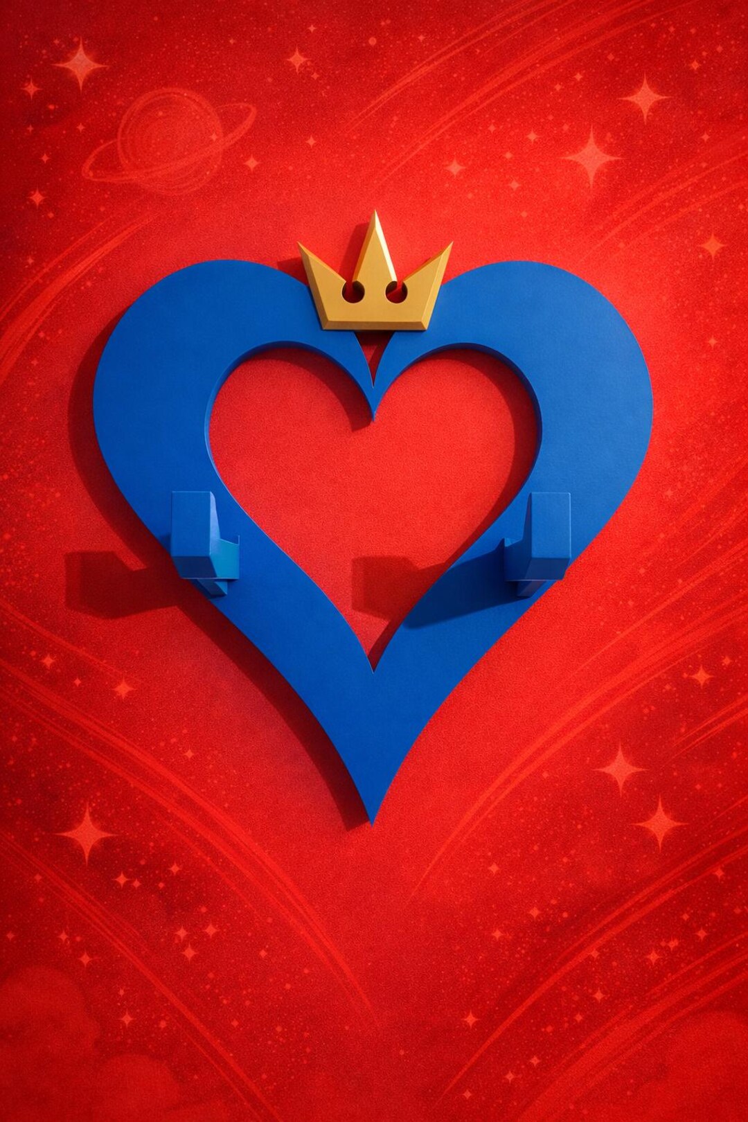 Kingdom Hearts Keyblade Holder · 3D Keyblade Holder · Sora