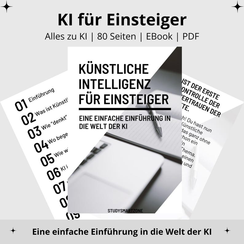 Artificial Intelligence for Beginners | eBook in PDF format | Understanding, experiencing, and applying AI in everyday life and at work image 1