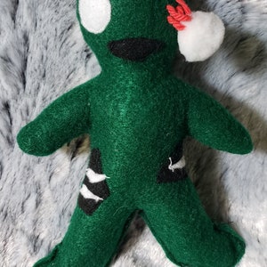 Dark Green Zombie Doll 3