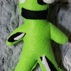 Neon Grün Zombie Puppe 3