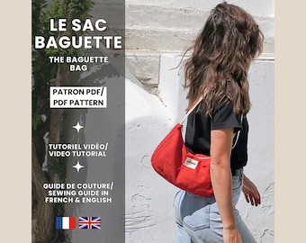 Baguette Bag | Cool & Stylish | PDF Pattern | Video Tutorial
